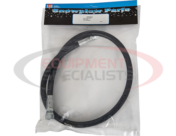 SAM Hydraulic Hoses 1/4 x 36 Inch With FJIC Ends-Replaces Fisher #56599