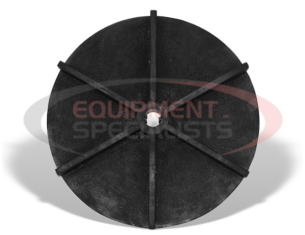 Poly Spinner Disk 12-3/4 Inch O.D. with 1 Inch Shaft