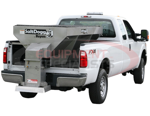 SALTDOGG 1.5 CUBIC YARD ELECTRIC STAINLESS STEEL HOPPER SPREADER - ADJUSTABLE