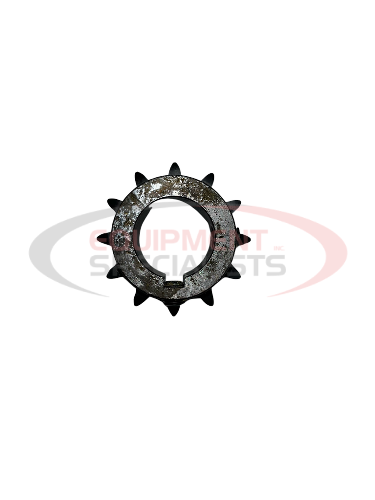 Replacement 1 Inch 12-Tooth Yellow Zinc Engine Sprocket with Set Screws for #40 Chain