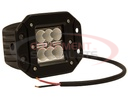 3 Inch Square LED Clear Recessed Flood Light