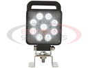 4 Inch Square LED Flood Light with Switch and Handle