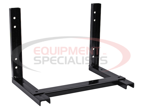 15x14-inch Black Steel Mounting Brackets For 24-inch and 36-inch Buyer Products Poly Truck Boxes