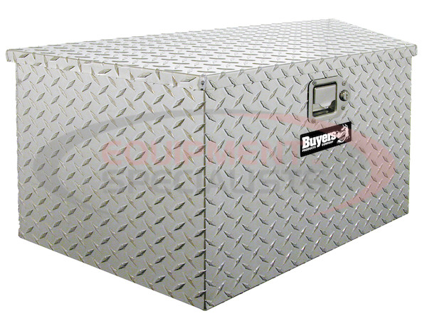 35 Inch Wide Diamond Tread Aluminum Trailer Tongue Truck Box