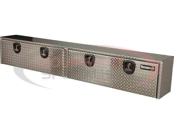 18x16x96 Inch Diamond Tread Aluminum Topsider Truck Box