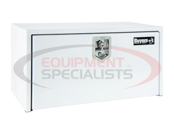 14x16x24 Inch White Steel Underbody Truck Box