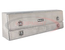 21x13x72 Inch Diamond Tread Aluminum Pick-Up Truck Contractor With Lower Door