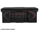 23Hx25Dx77W Inch Black Poly Multipurpose Chest