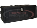 18x18x48 Inch Black Poly Underbody Truck Box