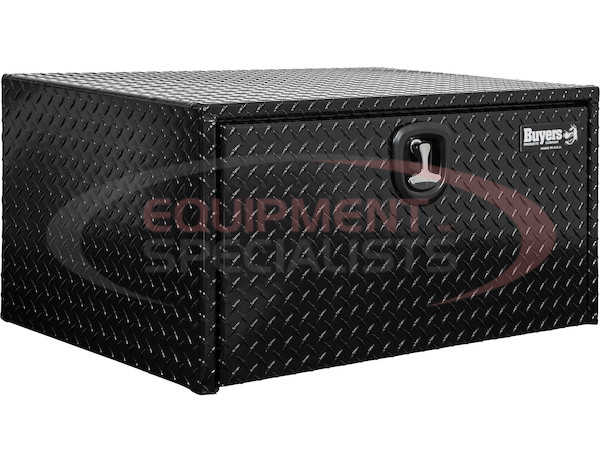 18x18x30 Inch Black Diamond Tread Aluminum Underbody Truck Box