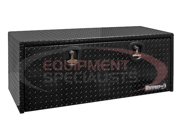18x18x48 Inch Black Diamond Tread Aluminum Underbody Truck Box