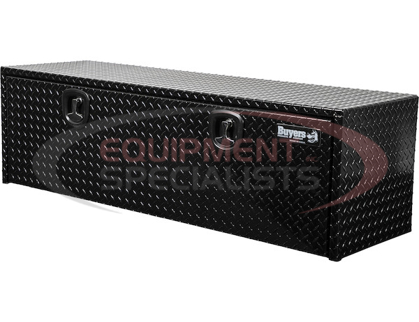 24x24x48 Inch Black Diamond Tread Aluminum Underbody Truck Box