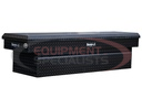 18x27x71 Inch Gloss Black Diamond Tread Aluminum Crossover Truck Box