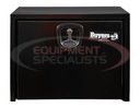 18x18x30 Inch Black Steel Underbody Truck Box With 3-Point Latch