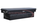 23x27x71 Inch Textured Matte Black Diamond Tread Aluminum Crossover Truck Box - Lower Half 16x27x60