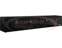 16x13x72 Inch Black Smooth Aluminum Topsider Truck Box