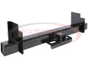 Class 5 62 Inch Service Body Hitch Receiver with 2-1/2 Inch Receiver Tube and 9 Inch Mounting Plates