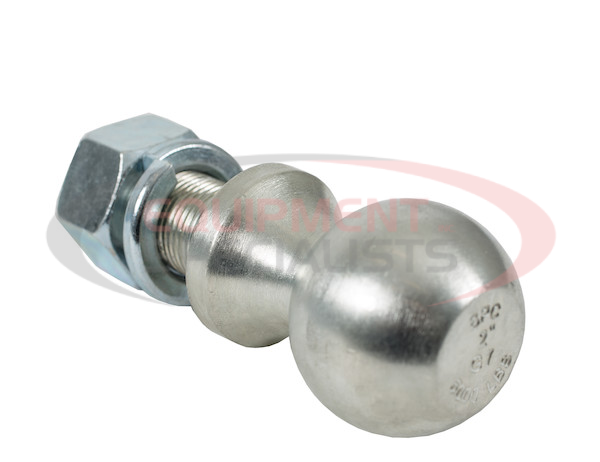 2 INCH BULK ZINC HITCH BALLS WITH 1 INCH SHANK DIAMETER X 2-1/8 LONG