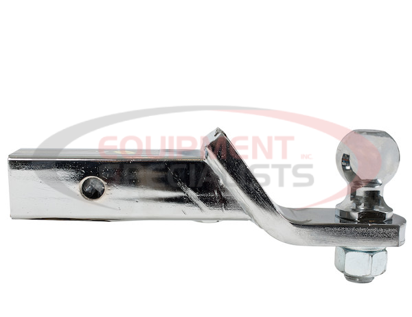 2 Inch Black Ball Mount Kit With 2 Inch Shank And 4 Inch Drop-Cotter Pin Hitch