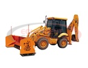Backhoe Snow Pusher - 14 Foot