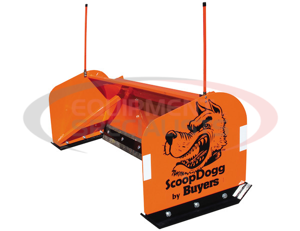 Compact Snow Pusher - 8 Foot