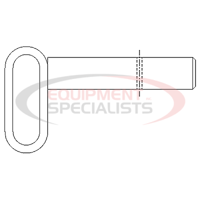PIN ASM, SPRING, COUPLER, 10'V-PLOW