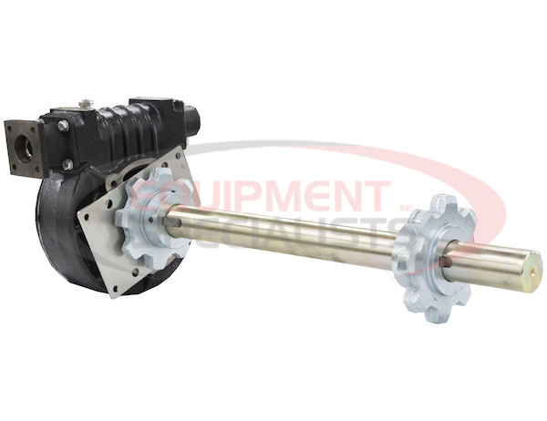 Replacement 50:1 Gearbox Assembly with 2 Inch Shaft and Sprockets