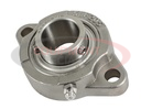 Replacement 2-Hole 1 Inch Flanged Stainless Steel Auger Bearing for SaltDogg? SHPE Series Spreaders
