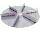 SAM Universal Stainless Replacement Spinner 20 Inch Diameter CounterClockwise