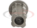1-1/2 Inch Square Tarp Gudgeon - Fits 2 Inch Pipe
