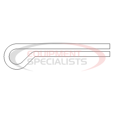 COTTER PIN, 3/16X2-1/2, YZN