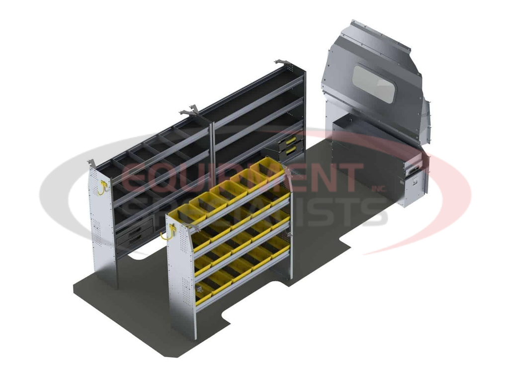 Aluminum Package, Mercedes Sprinter, 170" Wheelbase