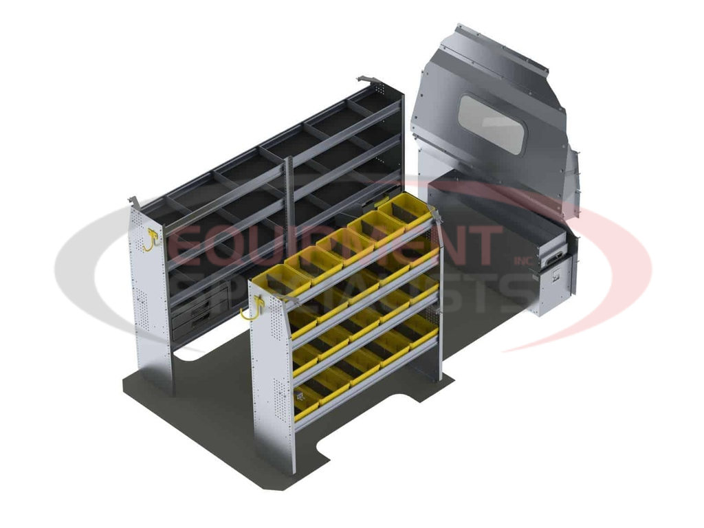 Aluminum Package, Mercedes Sprinter, 144" Wheelbase