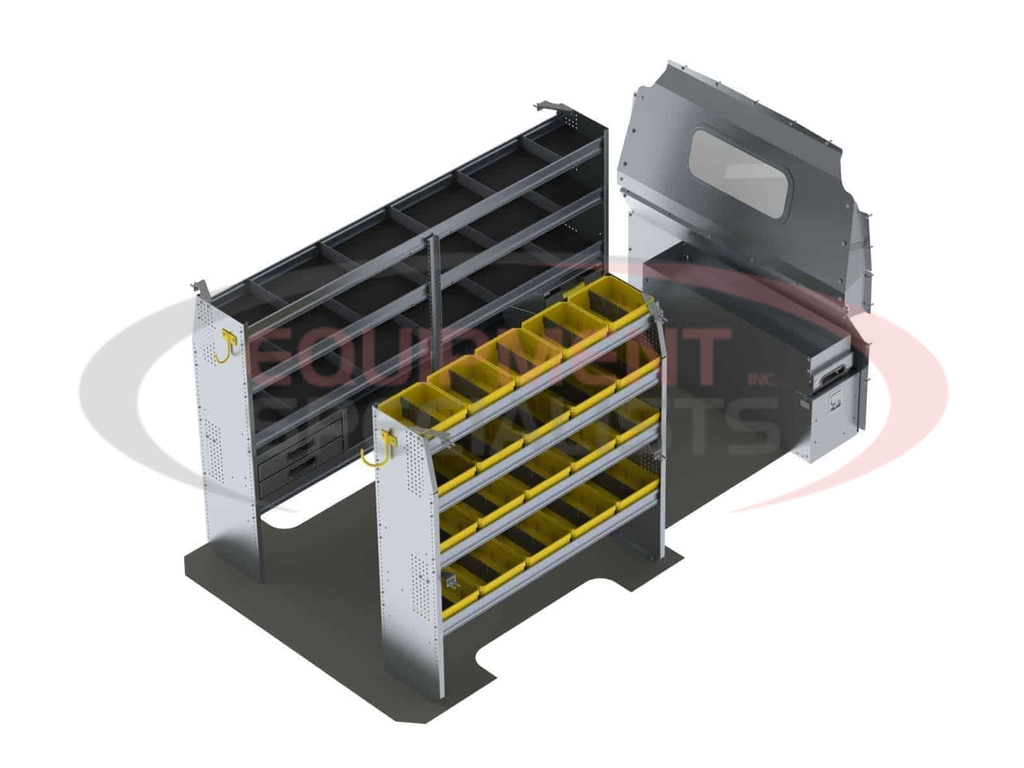 Aluminum Package, Mercedes Sprinter, 144" Wheelbase