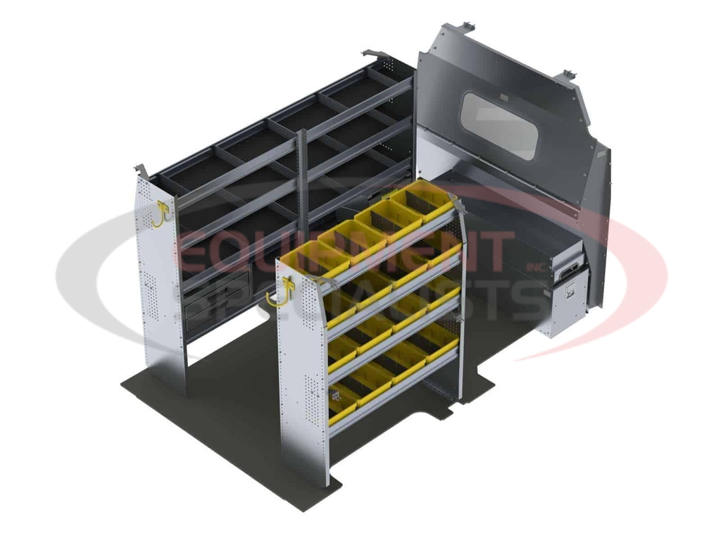 Aluminum Package, Ford Transit Medium Roof, 130" Wheelbase