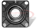 Replacement 4-Hole 2 Inch Set Crew Locking Flanged Auger Bearing for SaltDogg? Spreader