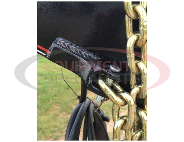 Weld-On Safety Chain Retainer For 3/8 Inch Chain