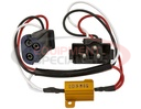 LED Turn Signal Equalizer DOT Light Plugs With PL-3 Male Plug And Stripped Ends
