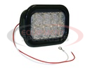 5.3 Inch Clear Rectangular Backup Light Kit with 32 LEDs (PL-2 Connection, Includes Grommet and Plug)