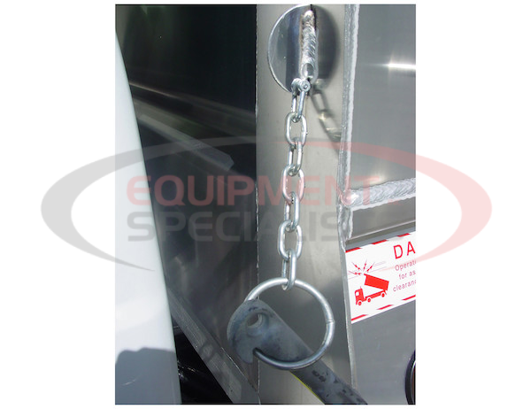 Zinc Welded Ring with 6 Links of Chain for L001 Tailgate Release Lever