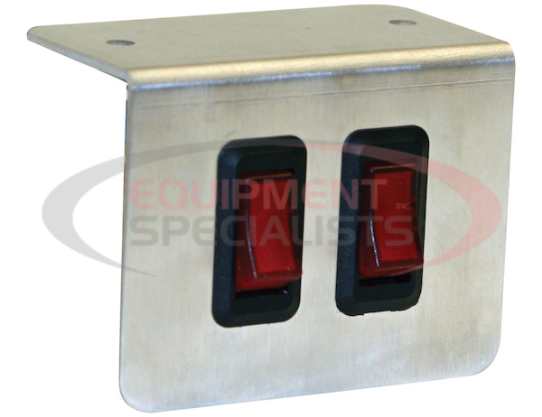 Pre-Wired Double Switch Panel