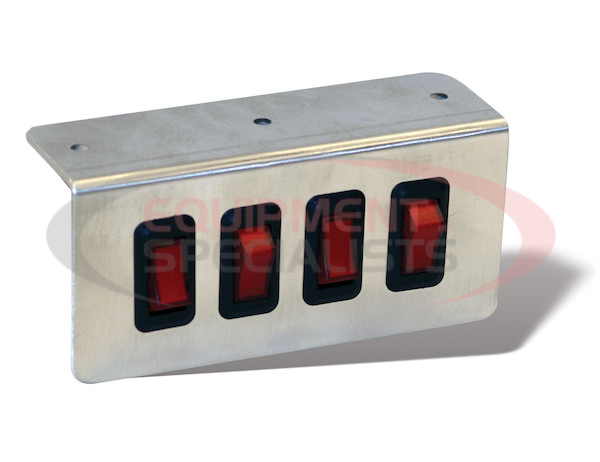 Pre-Wired Quad Switch Panel