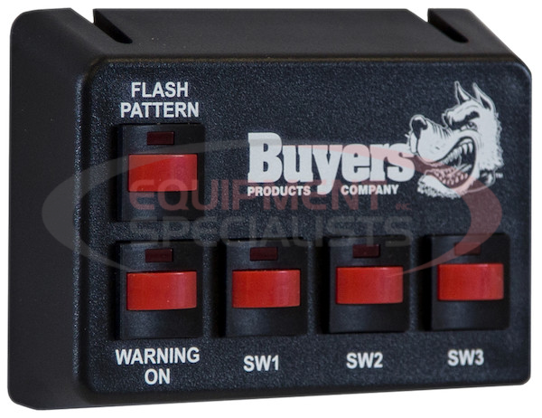 Black Pre-Wired Switch Panel 4-On/Off 1-Momentary