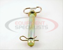 Yellow Zinc Plated Hitch Pins - 1-1/8 Diameter x 6-1/4 Inch Usable Length