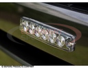 Ultra Thin 5 Inch Clear/Red LED Strobe Light