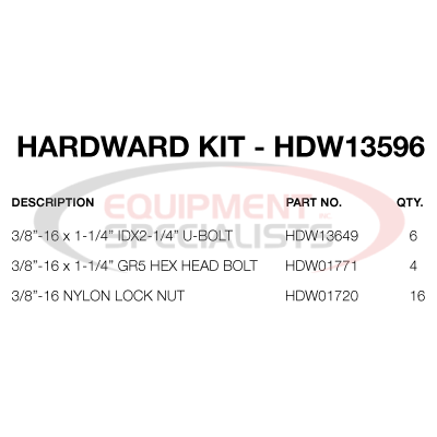 FASTENER KIT, HONDA FOREMAN UC, 06-13