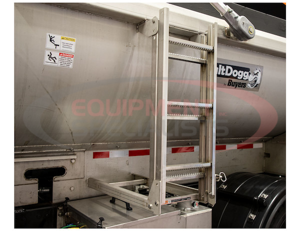 Stainless Steel Folding Ladder for SaltDogg? MDS Dump Body/Spreader