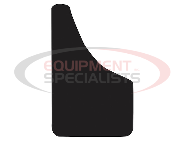 Thermo Flex Fender Guard Black Mudflaps 11.75x17.75 Inch