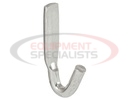 Aluminum Weld-On Tarp Hook, 3-1/4 Inch Length