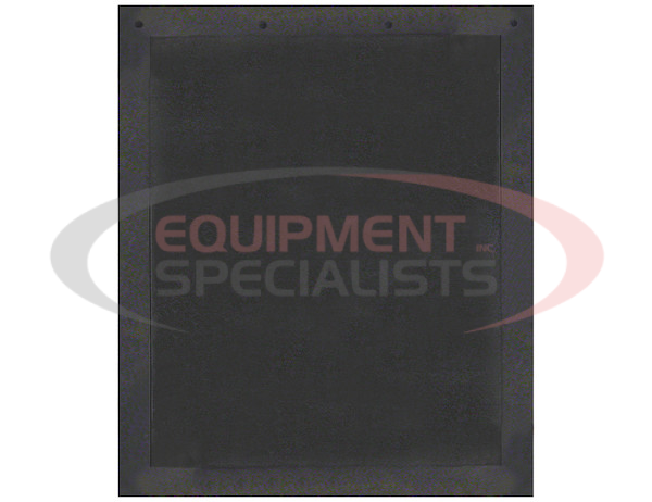 Extra Heavy Duty Black Rubber Mudflaps 24x30 Inch
